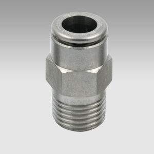 Push-in koppeling food rechte inschroef conisch (R1C F-E)
