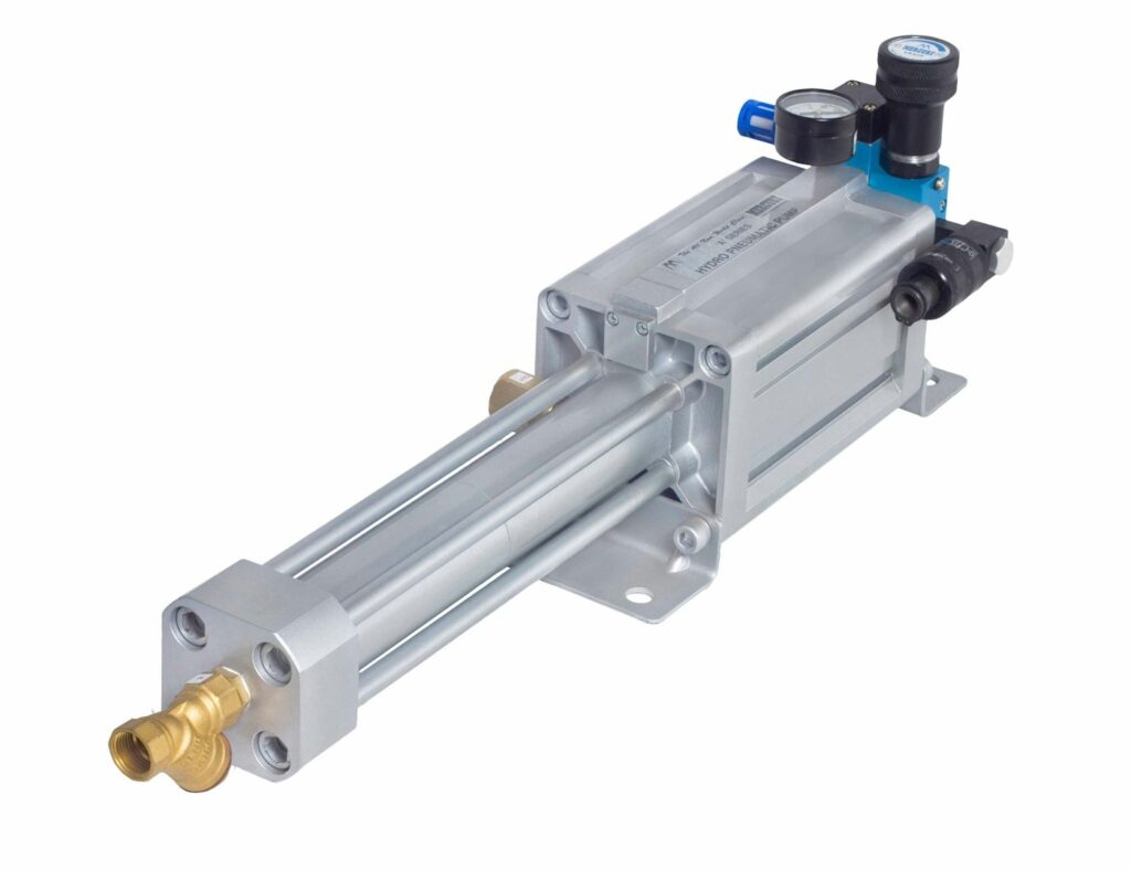Pneumatische ISO-cilinder, een van de componenttypes uit het Metal Work gamma